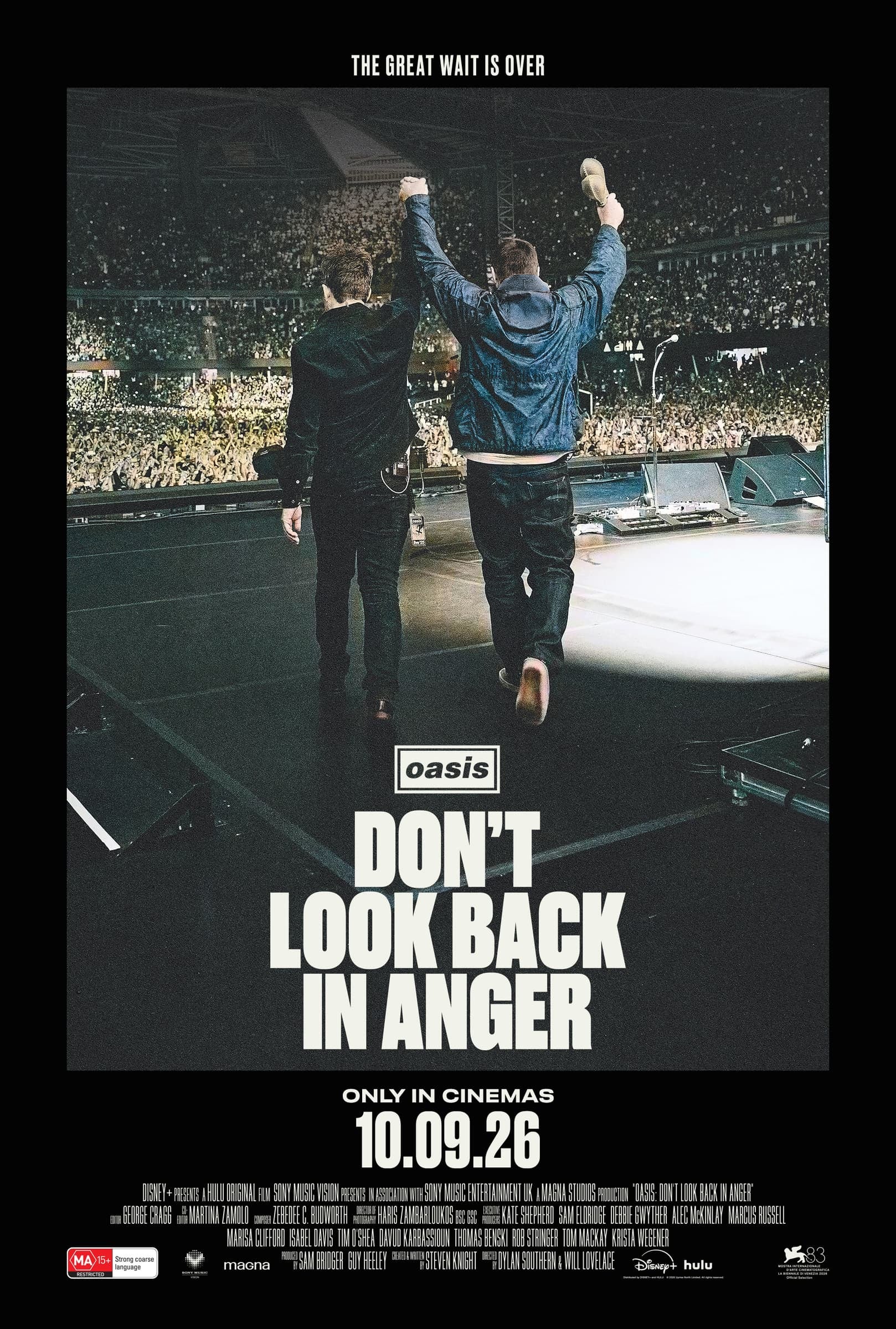 Oasis: Don't Look Back In Anger