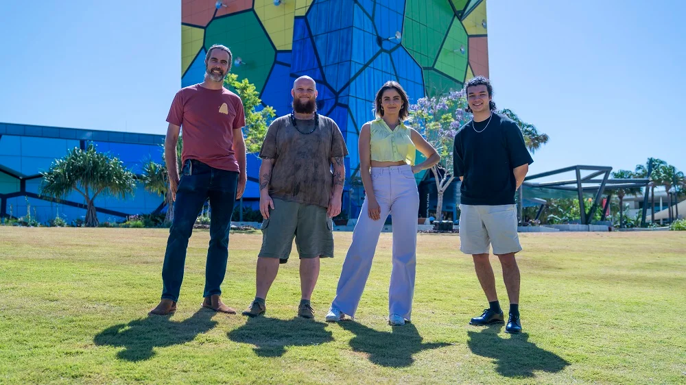 HOTA's 2023 ArtKeepers: Fletcher Babb, Norton Fredericks, Nadia Milford and Nicholas Tossmann