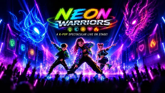 K-POP NEON WARRIORS