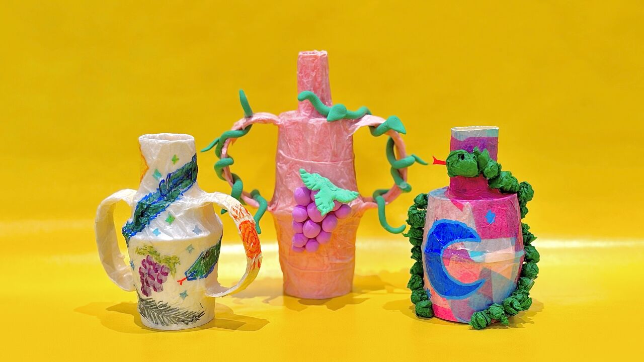 ArtLab – Pompeiian Paper Pots