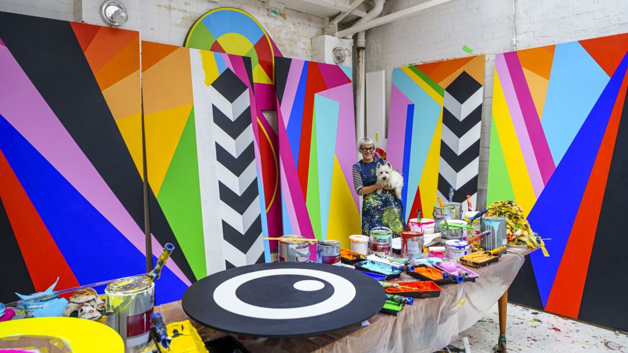 Artist Workshop with Morag Myerscough (UK)