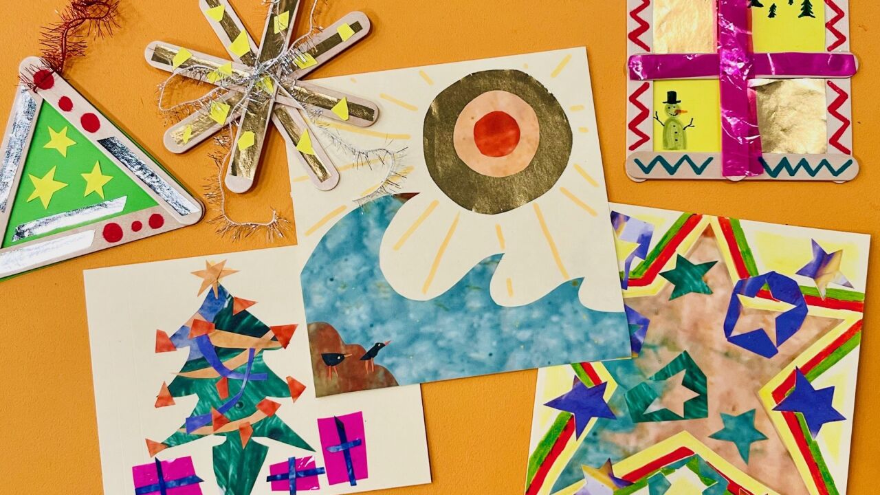 Ken Done Christmas Craft