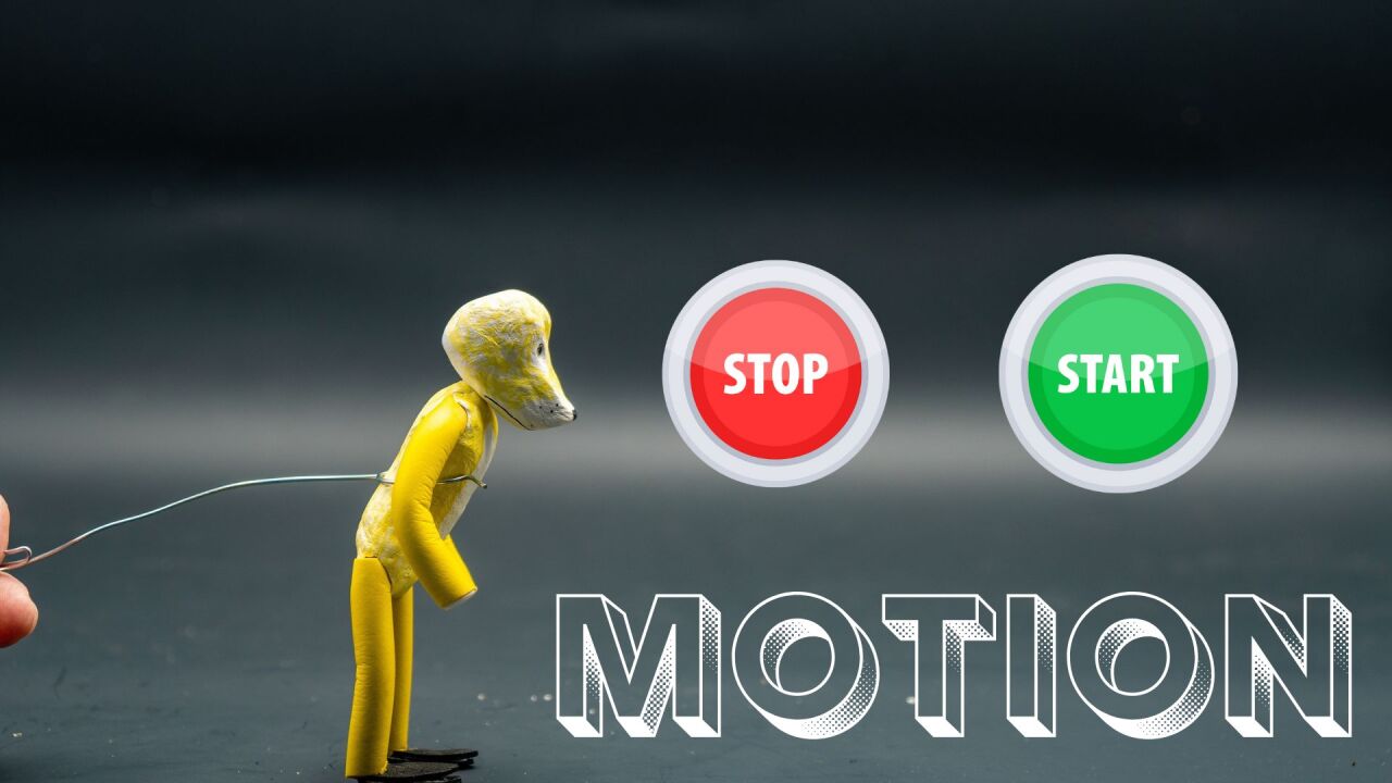 Stop Start Motion Workshop