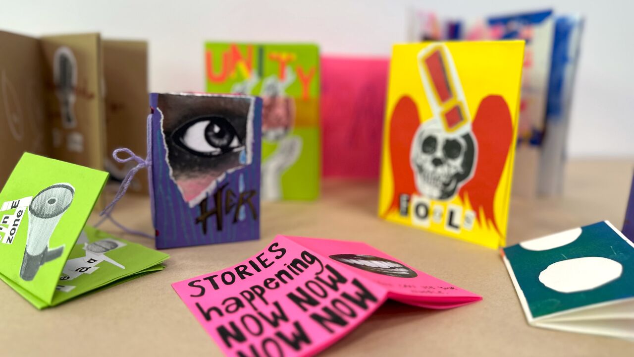 Unveiling Stories: Zine Making