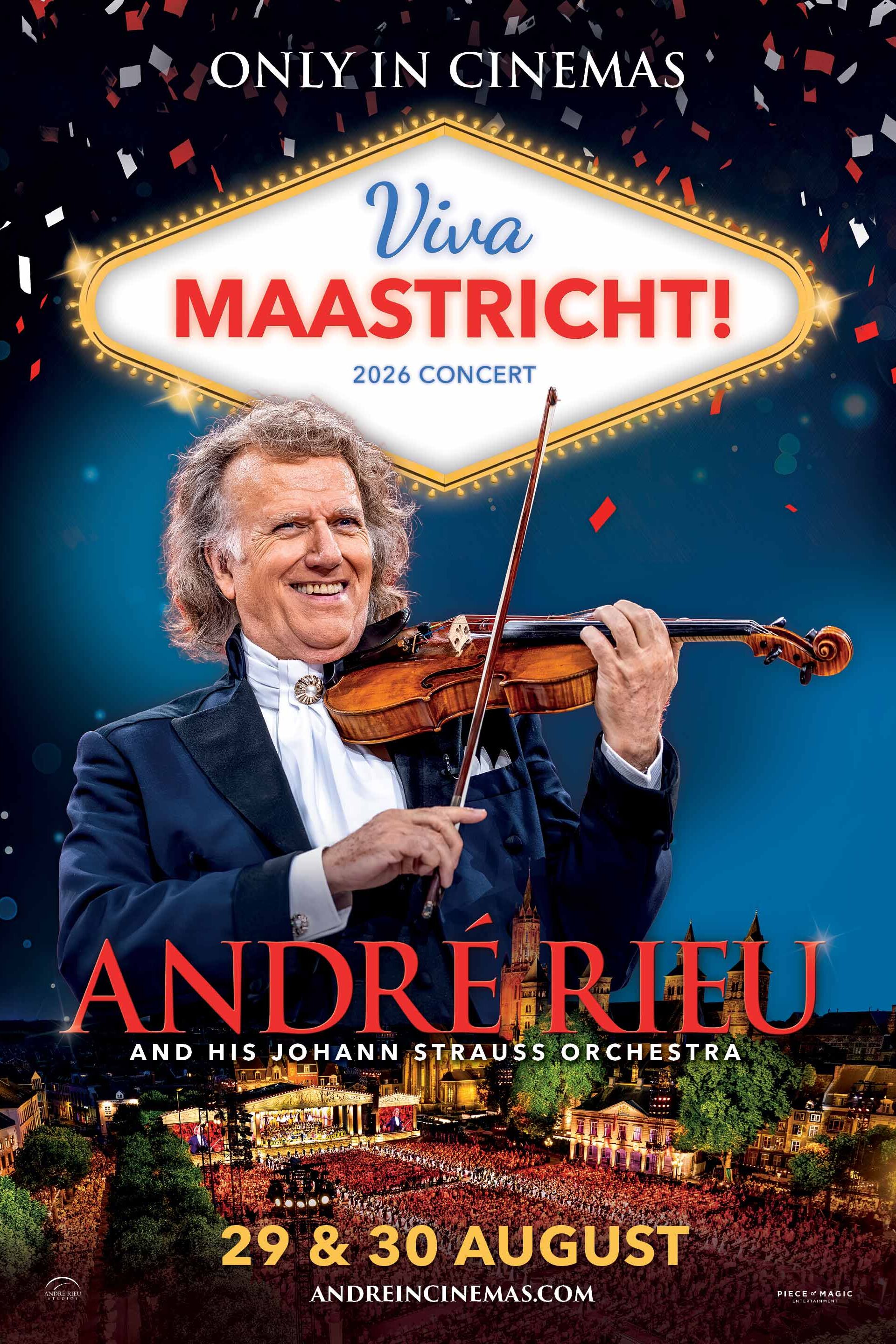 André Rieu's 2026 Summer Concert: Viva  Maastricht!
