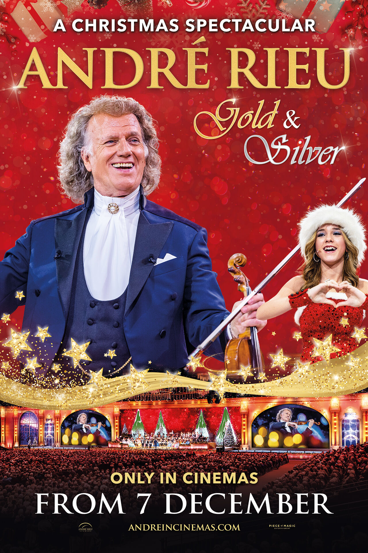 André Rieu's 2024 Christmas Concert Gold & Silver