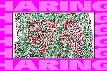Keith Haring’s Untitled (1981) at HOTA