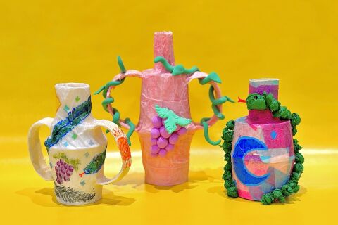 ArtLab – Pompeiian Paper Pots