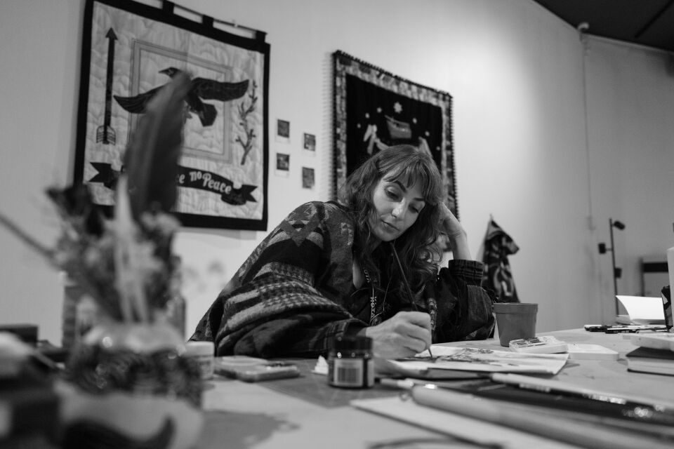 ArtKeeper Tal Fitzpatrick Captured by Storyteller in Residence, Lachlan Woods