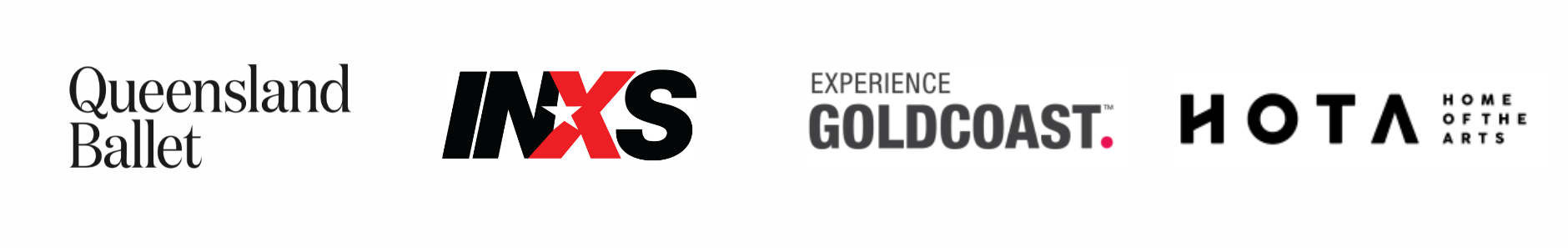 QLD Ballet, INXS, EGC, HOTA
